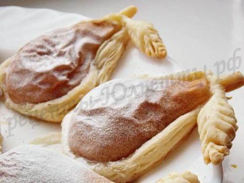 Формы из слоеного теста. Формы слоек: разные виды булочек. Часть 3