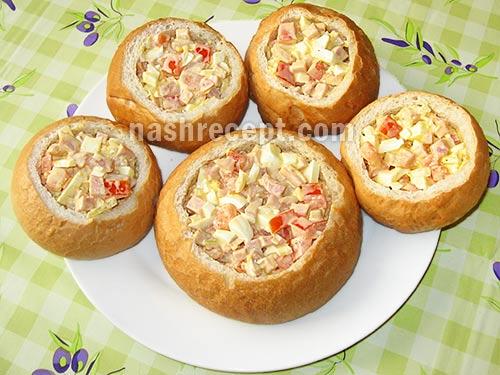 Горячие булочки с начинкой в духовке. Булочки фаршированные