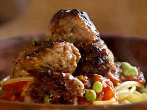 Паста с фрикадельками от джейми оливера. Быстрые фрикадельки с томатным соусом и спагетти