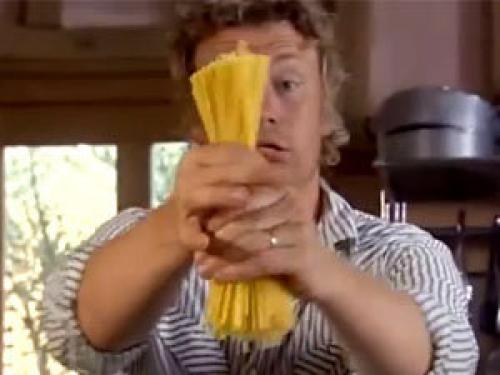 Паста с фрикадельками от джейми оливера. Быстрые фрикадельки с томатным соусом и спагетти