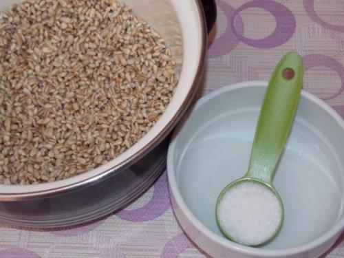 Перловка с грибами в сливочном соусе. Перловка с грибным соусом