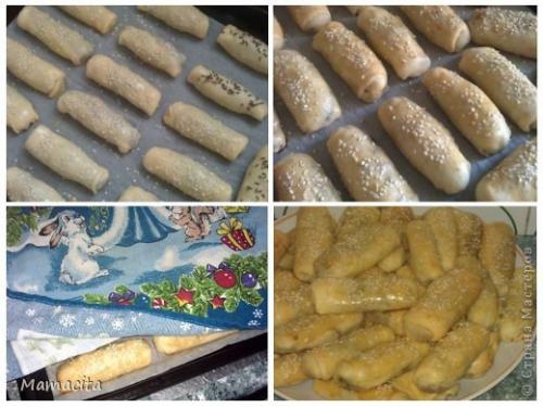 Пирожки с мясом тонкое тесто. 