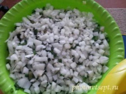 Салат зимний. 