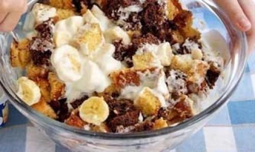 Торт Панчо с бананами. Торт Панчо с бананом