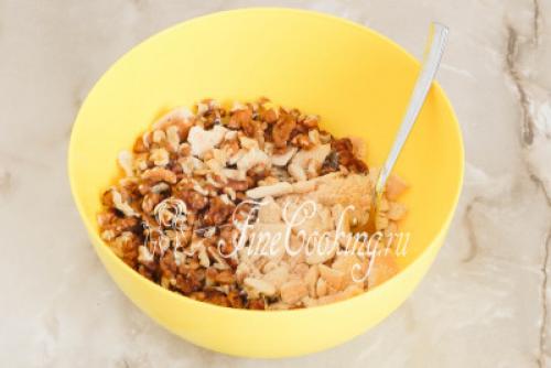 Шоколадная колбаса. Ингредиенты: