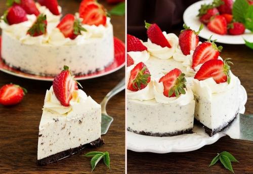 Творожный чизкейк с орео. 