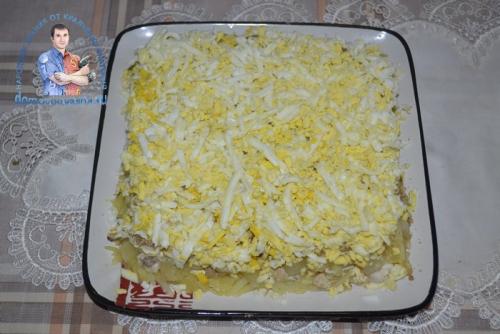 Салат Зимний свитер. Настоящее украшение новогоднего стола