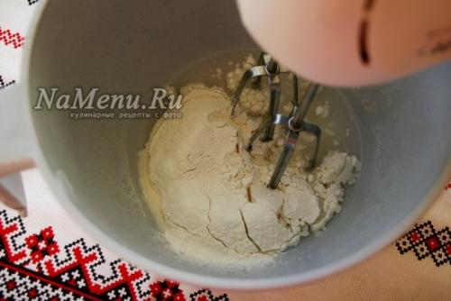 Оладьи без яиц на воде и без дрожжей. 