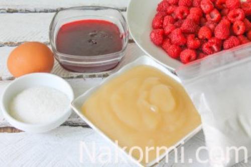 Малиновый зефир на пектине. Ингредиенты