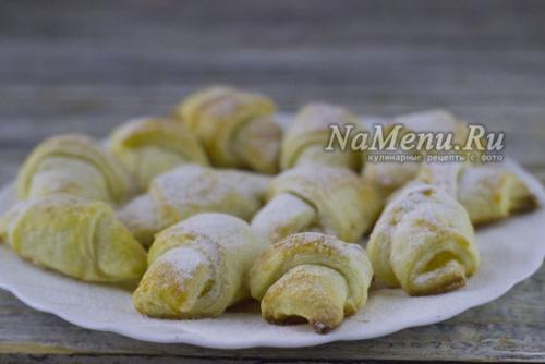 Рогалики на маргарине и сметане. Рецепт 2: рогалики на сметане и маргарине