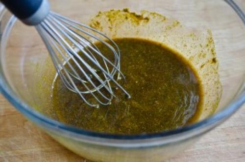 Курица, маринованная в соевом соусе