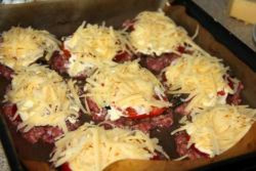 Ленивое мясо по французски. 