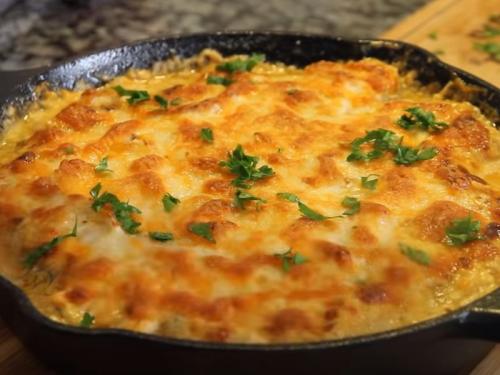 Мясо по-французски с фаршем и картошкой в духовке. Картофель по-французски с курицей в духовке