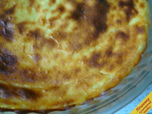 Блиц запеканка из трех ингредиентов в мультиварке. Описание рецепта: