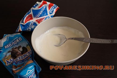 Торт в микроволновке без, какао. Инструкция