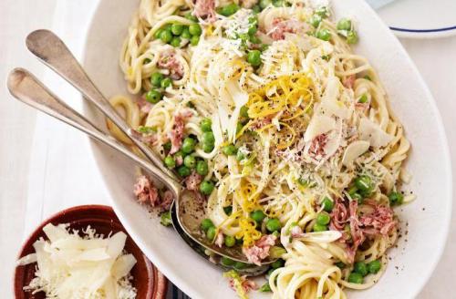 Спагетти со сливочным соусом и ветчиной. Паста карбонара: рецепт с ветчиной и сливками. Основные советы по приготовлению блюда