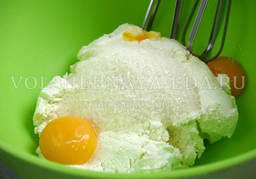 Творожный пудинг — рецепт №1, базовый