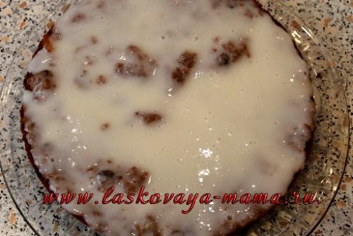 Постный медовик в мультиварке. Медовый торт в мультиварке