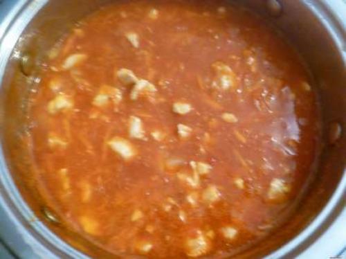 Куриное филе с томатами в собственном соку. Курица тушеная с помидорами собственном соку