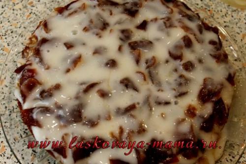 Постный медовик в мультиварке. Медовый торт в мультиварке