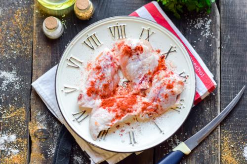 Гречка с курицей на сковороде