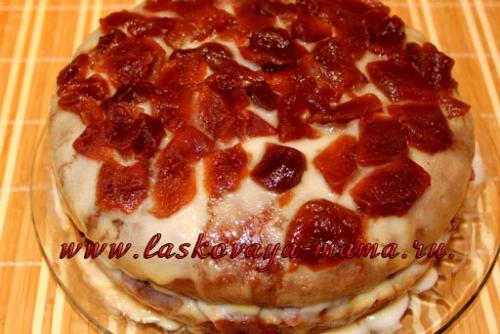 Постный медовик в мультиварке. Медовый торт в мультиварке