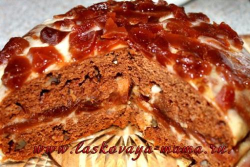 Постный медовик в мультиварке. Медовый торт в мультиварке