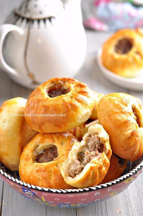 Тесто для перемячей в духовке. Перемячи (беляши) печеные