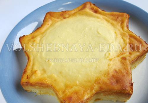 Творожный пудинг — рецепт №1, базовый