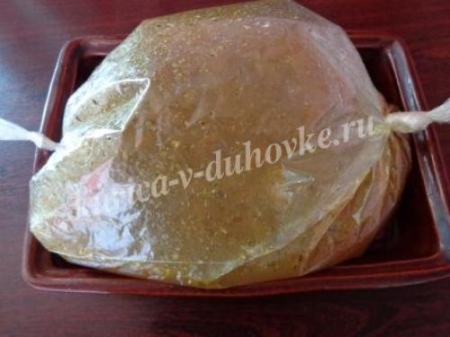 Курица с гречкой в рукаве для запекания. Гречневая каша с курицей и грибами в рукаве