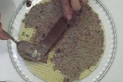 Закусочный торт из вафельных коржей. Закусочный торт с курицей и грибами на вафельных коржах