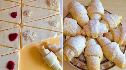 Рогалики тающие во рту рецепт. Очень вкусные и рассыпчатые рогалики. Просто тают во рту