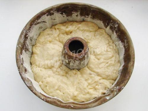 Банановый кекс на кефире