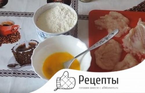 Куриная грудка в кляре на сковороде. Куриная грудка в простом кляре