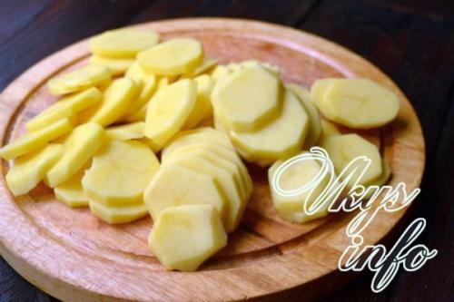 Мясо по французски с фаршем и морковью. Рецепт 6: картошка по-французски с фаршем и сыром