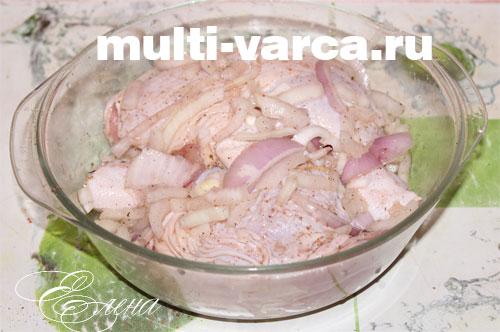 Курица маринованная в кефире в мультиварке. Запеченная курица в кефире в мультиварке