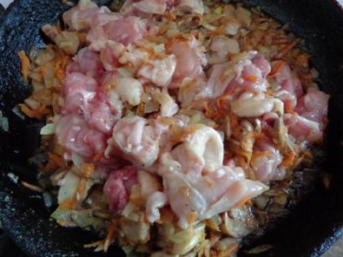 Курица с гречкой в рукаве для запекания. Гречневая каша с курицей и грибами в рукаве