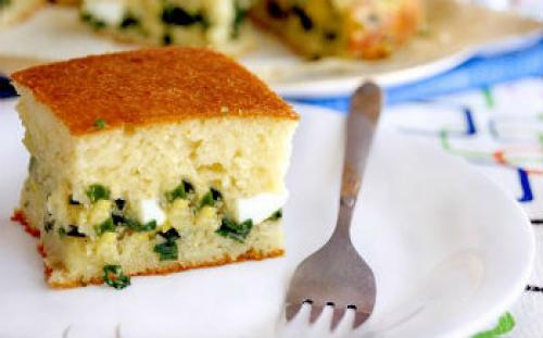 Заливной пирог с рисом и яйцом в мультиварке. Пирог с рисом и яйцом в мультиварке