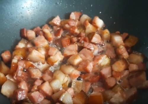 Спагетти со сливочным соусом и беконом. Паста Карбонара с беконом — рецепт со сливками