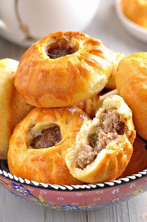 Тесто для перемячей в духовке. Перемячи (беляши) печеные