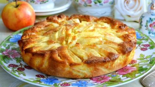 Итальянский яблочный деревенский пирог