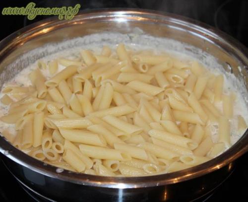 Спагетти карбонара рецепт со сливочным соусом и ветчиной. Макароны с ветчиной в сливочном соусе