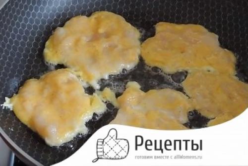 Куриная грудка в кляре на сковороде. Куриная грудка в простом кляре