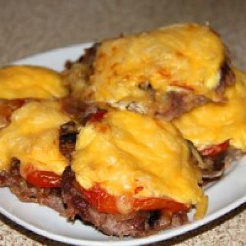 Ленивое мясо по французски. 