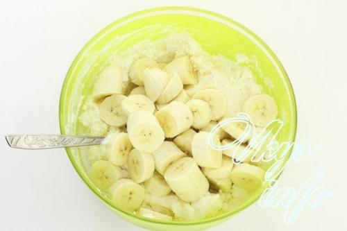 Банановый чизкейк без творога. Чизкейк с творогом и бананом