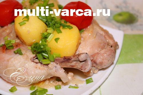 Курица маринованная в кефире в мультиварке. Запеченная курица в кефире в мультиварке