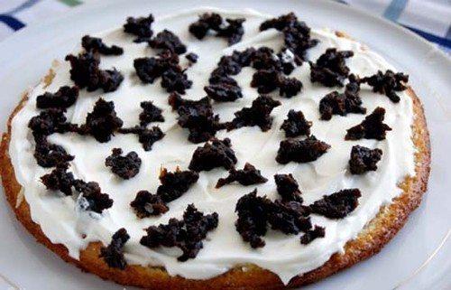 Торт «Медовик» на кефире приготовленный в мультиварке,с фотографиями