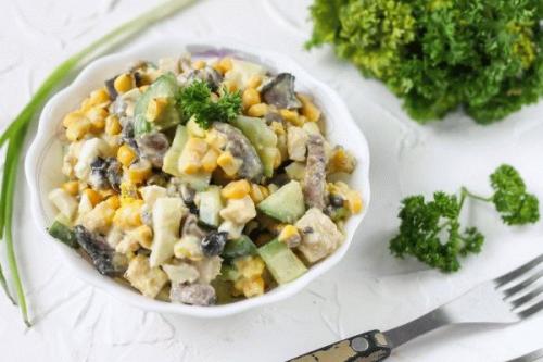 Топ 10 самых вкусных салатов с грибами. Топ-7 самых вкусных салатов с грибами