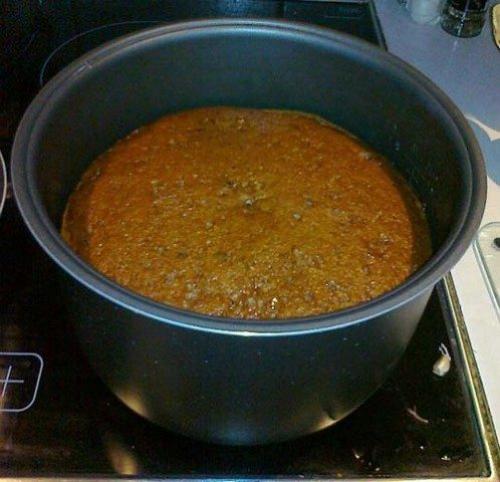 Торт «Медовик» на кефире приготовленный в мультиварке,с фотографиями