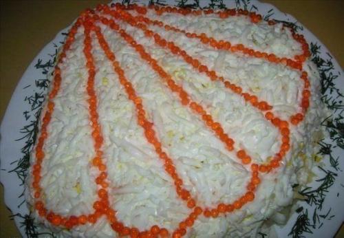 Топ 10 салатов с крабовыми палочками. Топ-5 салатов из крабовыми палочками